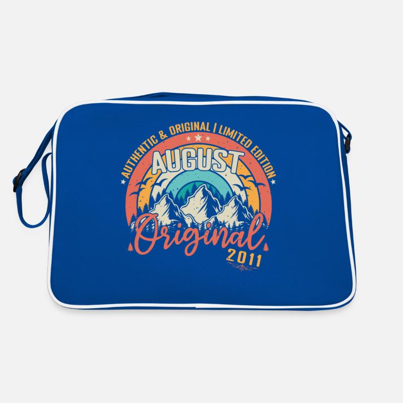 August 2011 August Jubiläum 2011 August Retro Tasche