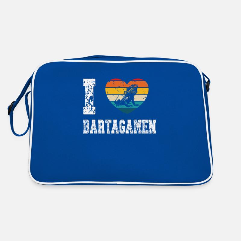 J’adore les dragons barbus Sac Retro