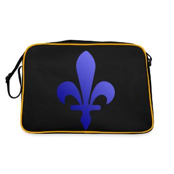 Bosnia Flag Bosna Shirt – Perfect Bosnian - Retro Bag - black/gold - Back