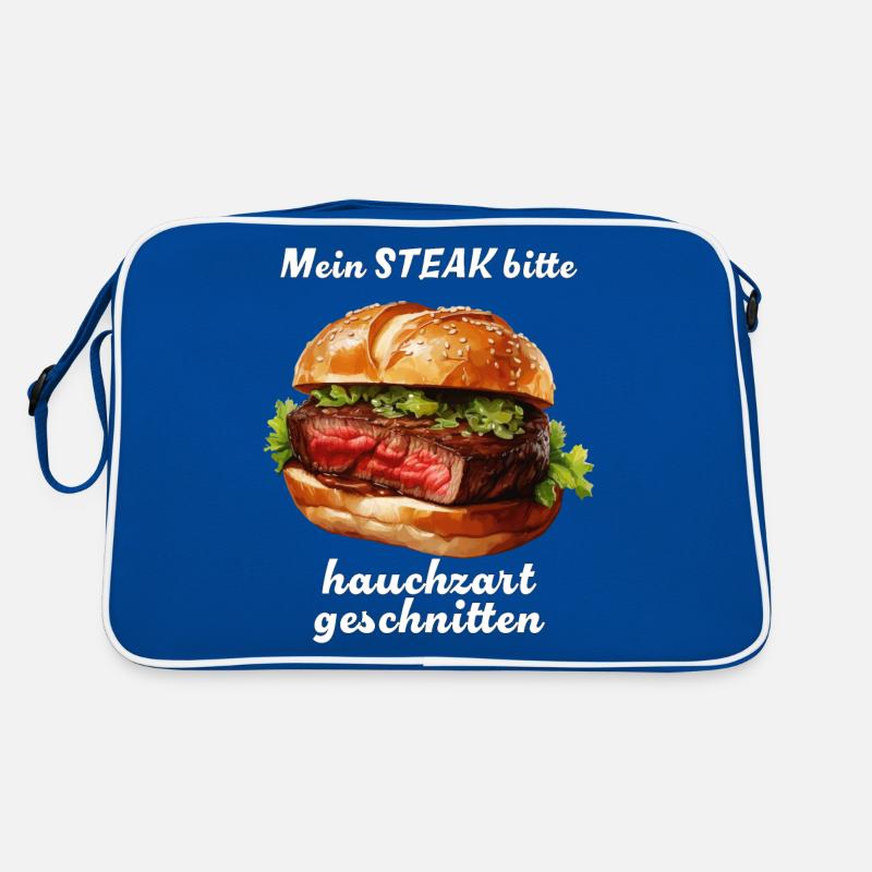 Mon STEAK coupé très fin Sac Retro