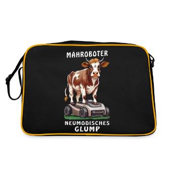 ROBOT TONDEUSE VACHE NEWFANGLED GLUMP - Sac Retro - noir/or - Dos