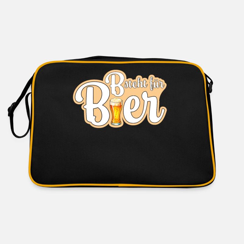 B is for beer Retro Bag