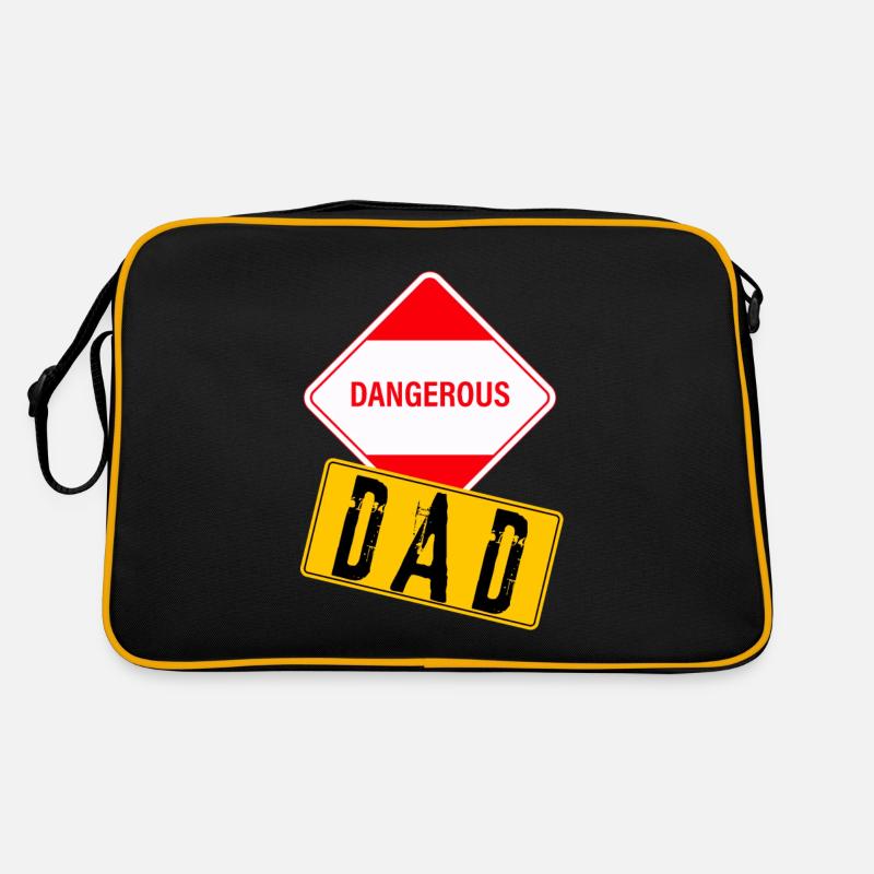 Papa Dangereux ! Sac Retro