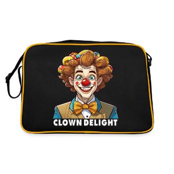 DÉLICE DE CLOWN - Sac Retro - noir/or - Dos