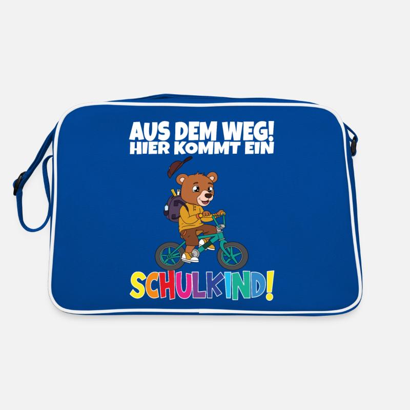 Schulkind 2024 Einschulung Schulanfang Retro Tasche