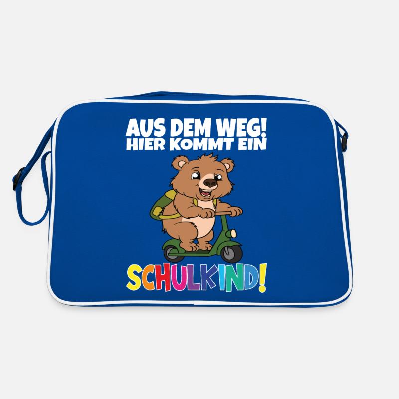 Schulkind 2024 Einschulung Schulanfang Retro Tasche