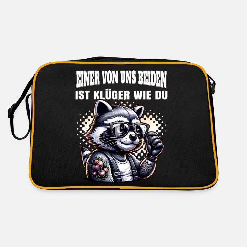 Drôle L’un de nous est plus intelligent que toi Sac Retro