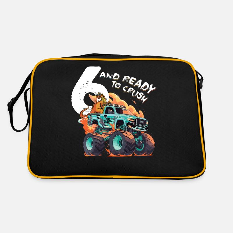 6 ans et prêt à craquer - Garçon de 6 ans Sac Retro