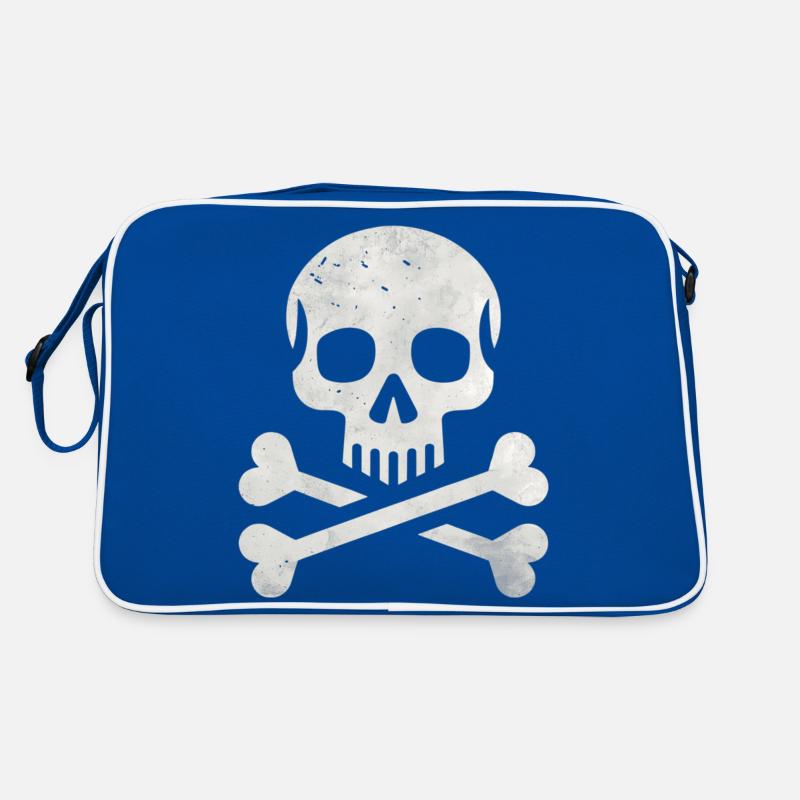 Crâne Crossbones Squelette Pirate Sac Retro