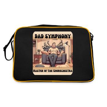 Symphonie papa - Sac Retro - noir/or - Dos