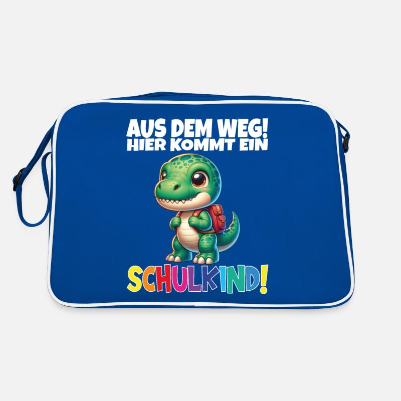 Écolier 2024 entrant à l'école Sac Retro