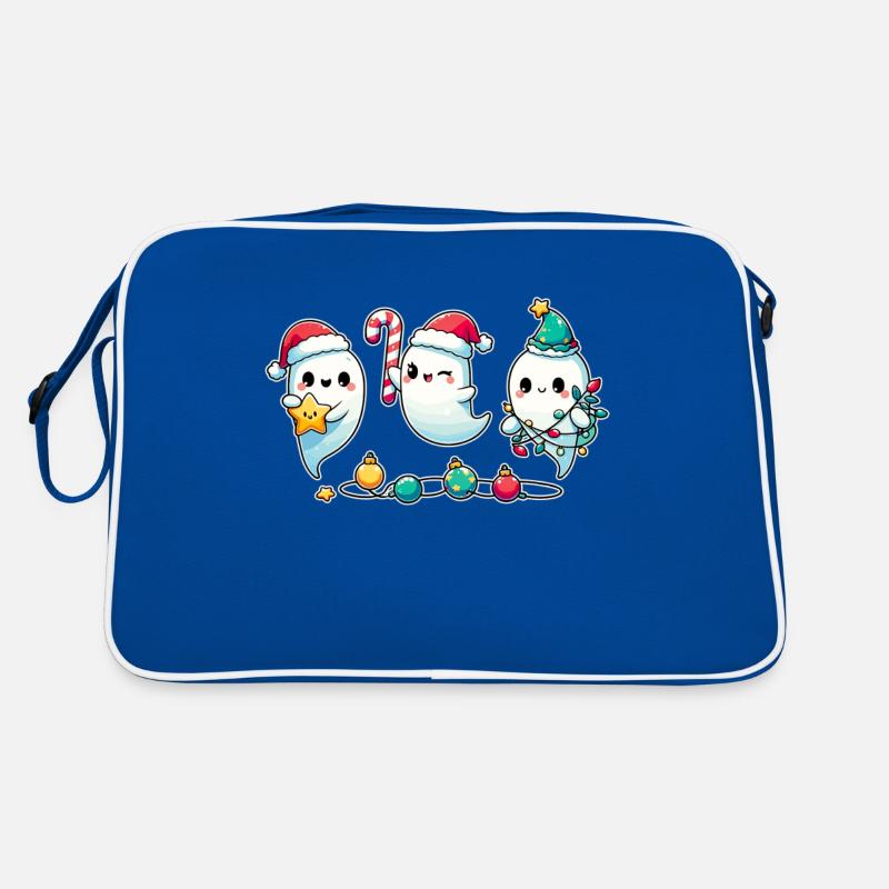 Ghosts for Christmas ghosts Retro Bag