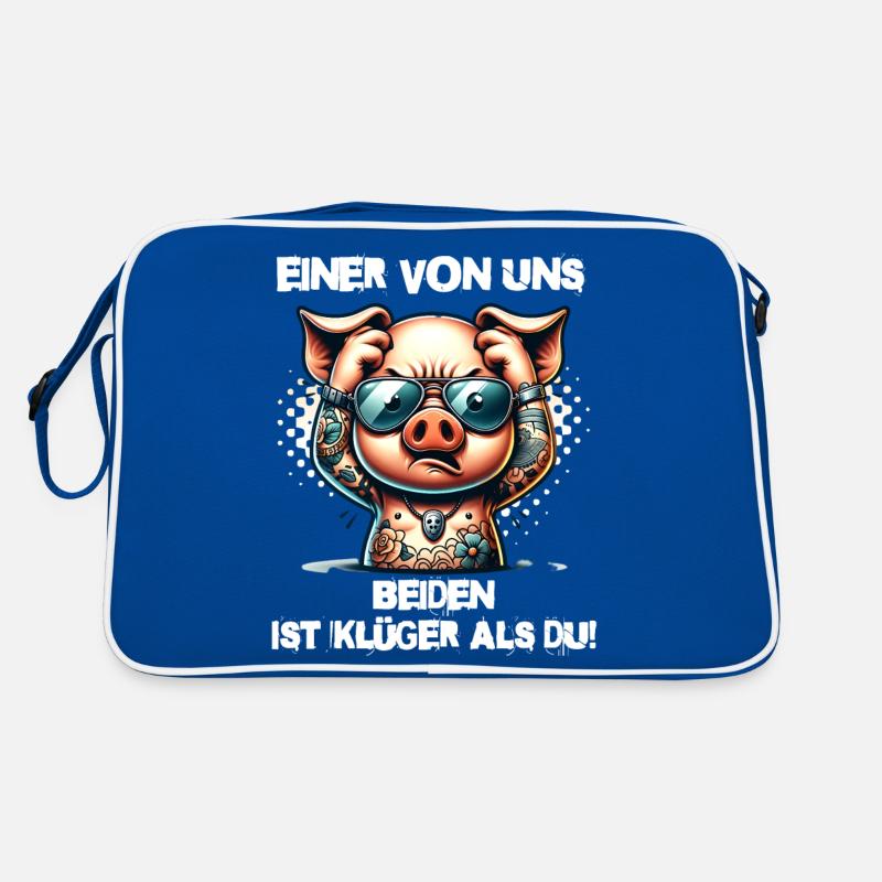 Drôle L’un de nous est plus intelligent que toi Sac Retro