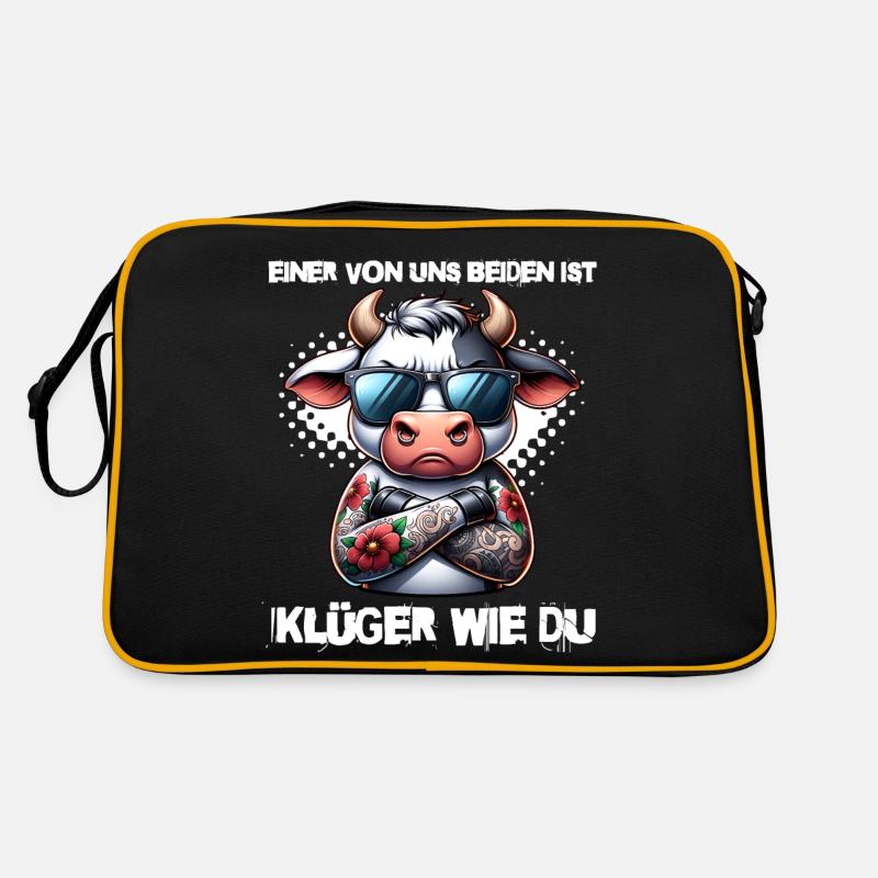 Drôle L’un de nous est plus intelligent que toi Sac Retro
