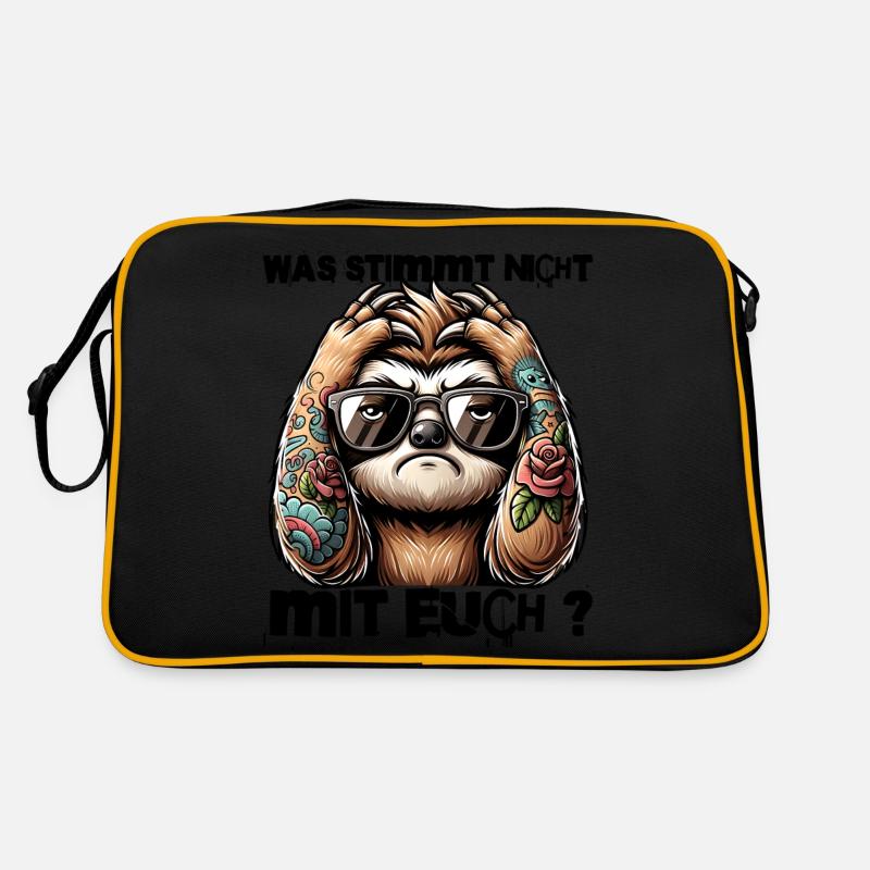 I hate people - What's wrong with you Retro Bag