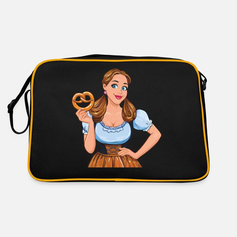 MRS. DIRNDL PRETZEL Retro Bag