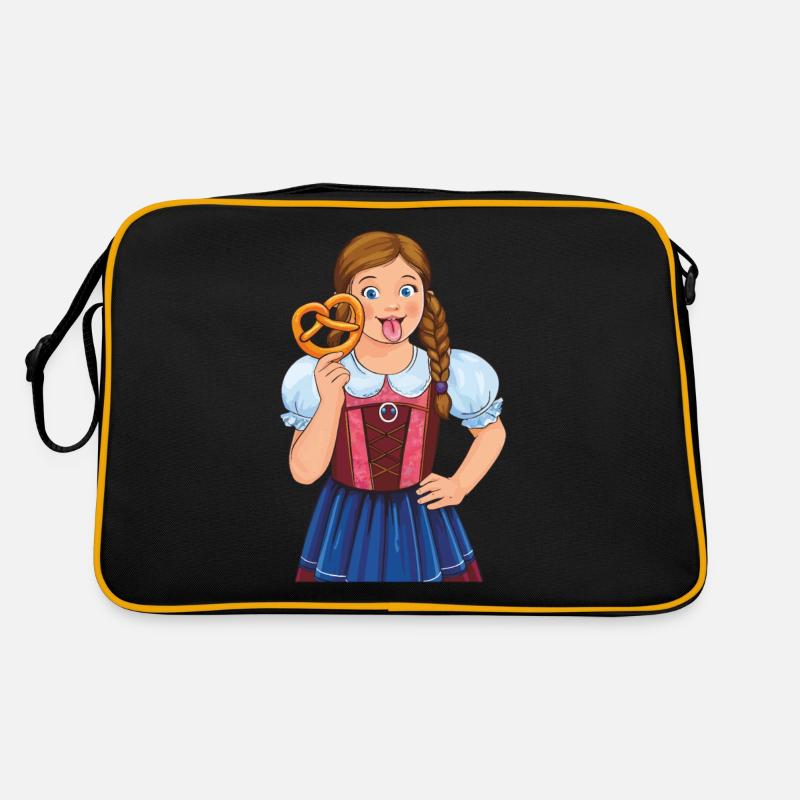 FILLES DIRNDL BRETZEL Sac Retro