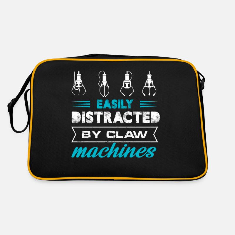 Facilement distrait par les machines à griffes Sac Retro