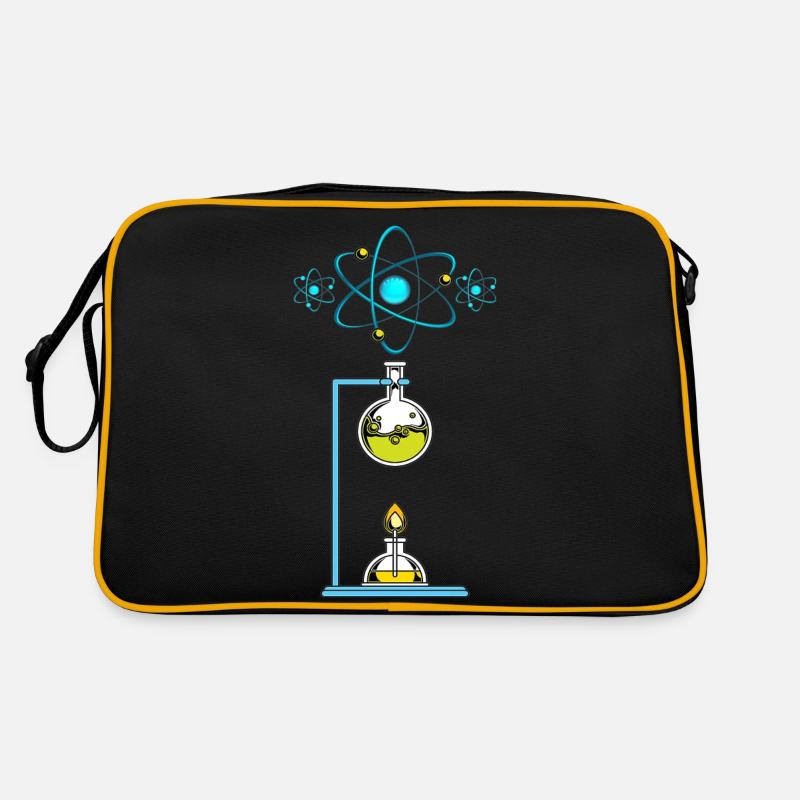 Physics Laboratory Science Teacher Physicist Nerd Retro Bag