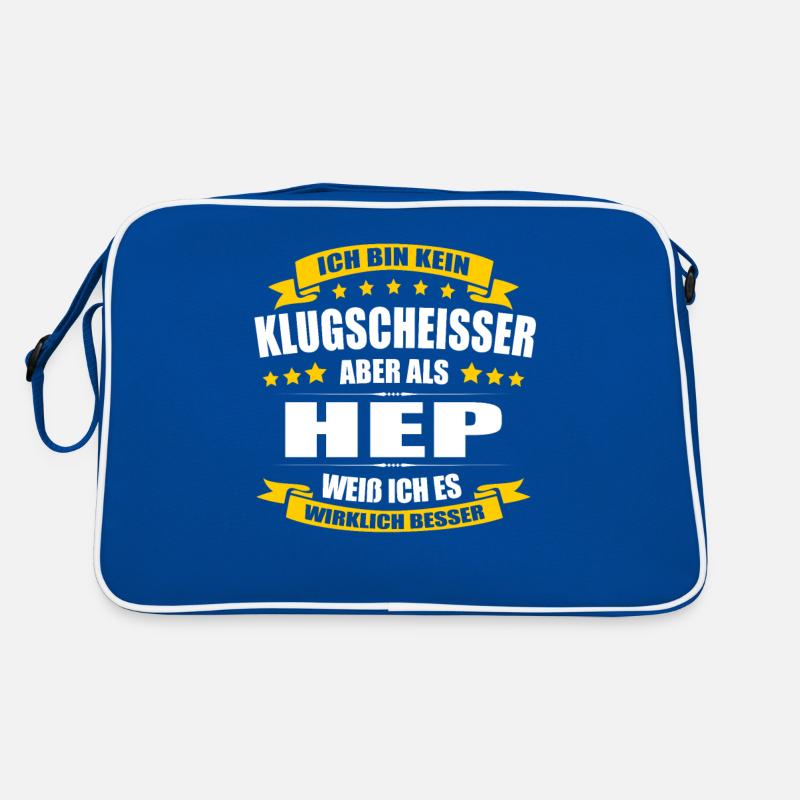 Ich Bin Kein Klugscheisser HEP Pflege Retro Tasche