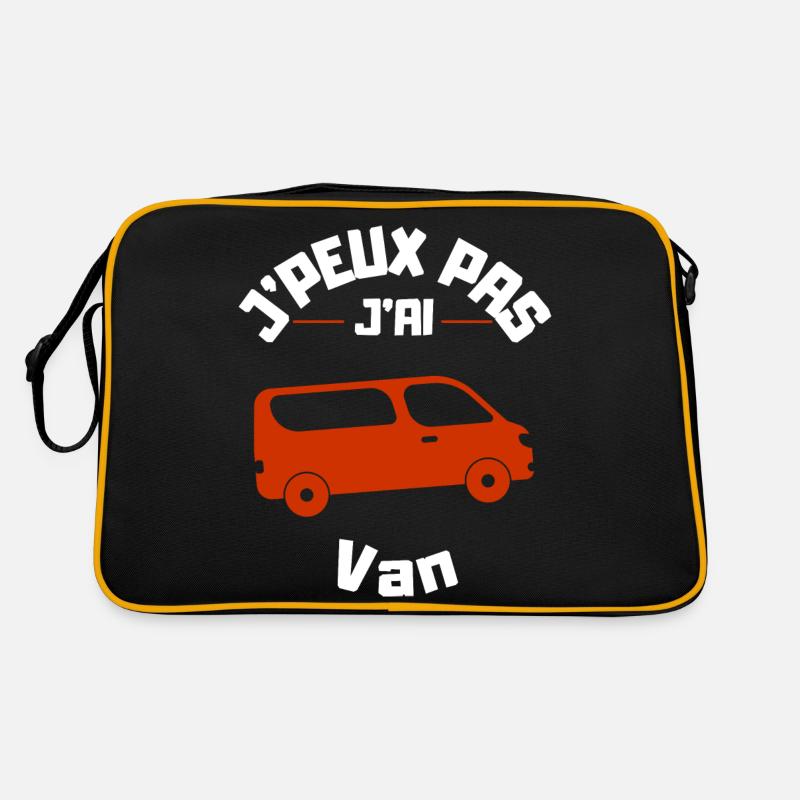 Ich kann nicht, ich habe einen Van Retro Tasche