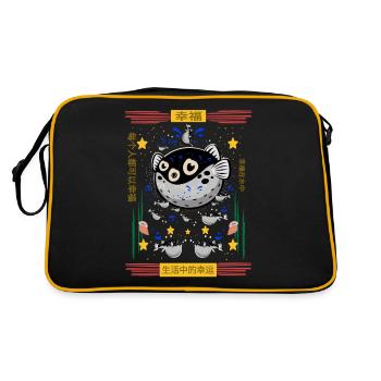 Chance - Sac Retro - noir/or - Dos