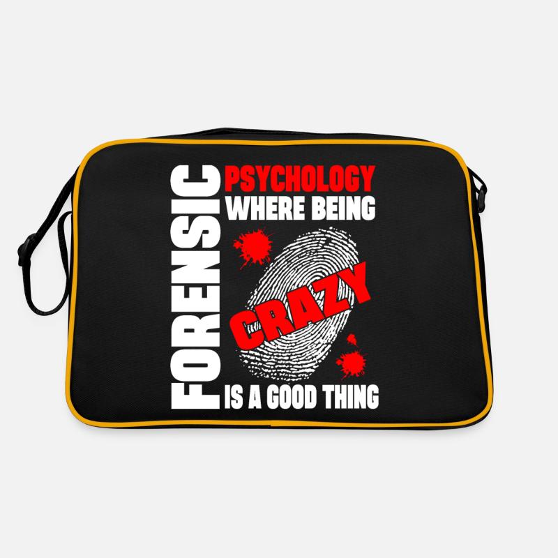Forensic Psychologist Professional Forensic Gift Retro Tasche