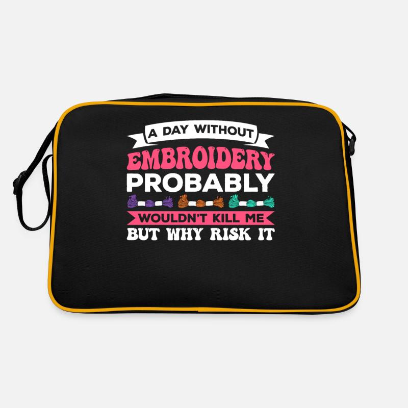 Embroidery Beading Embroidery Pattern Cross Stitch Retro Bag
