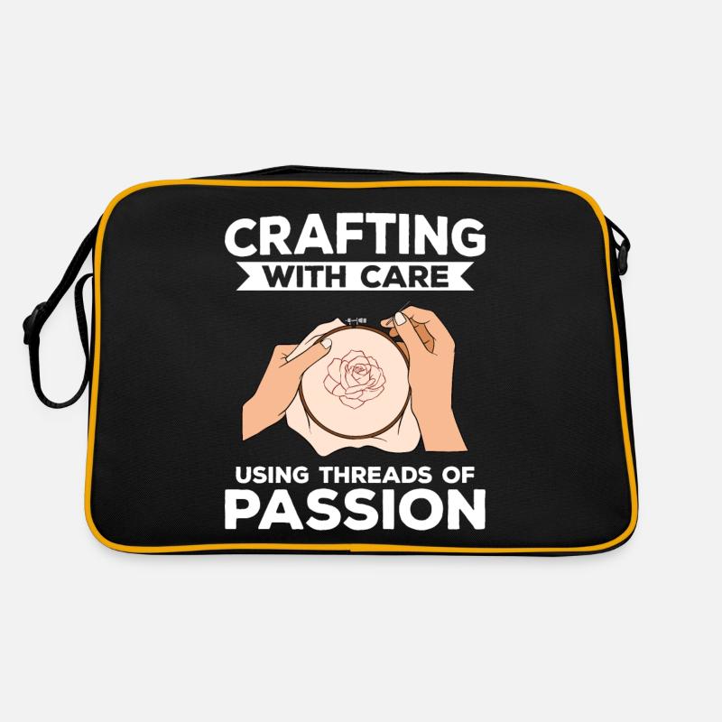 Embroidery Beading Embroidery Pattern Cross Stitch Retro Bag