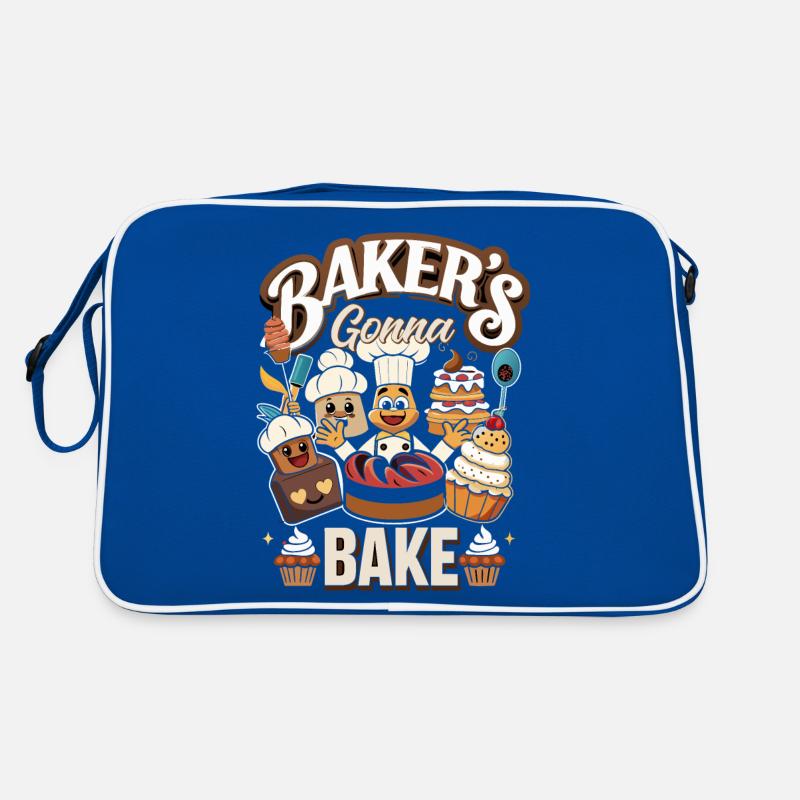 Bake the world a better place Retro Bag