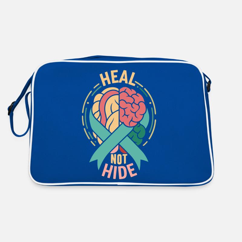 Depression Hilfe - Mental Breakdown Retro Tasche