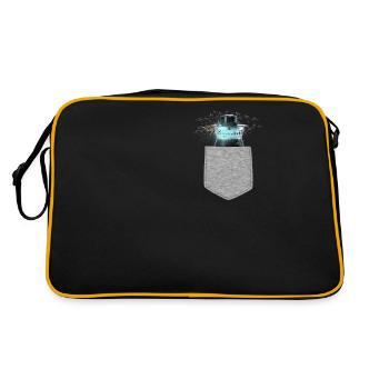 Moustique attiré par le tueur d’insectes électronique - Sac Retro - noir/or - Dos