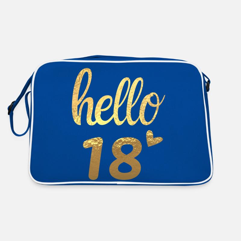 Hello 18 doré Sac Retro