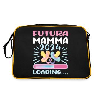 Super Mamma 2024 Loading - Retro Bag - black/gold - Back