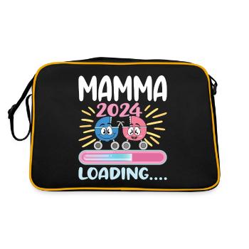 Super Mamma 2024 Loading - Retro Bag - black/gold - Back