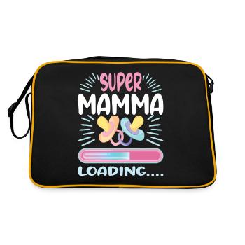 Super Mamma 2024 Loading - Retro Bag - black/gold - Back