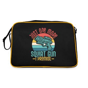 Juste un pistolet à eau de plus, je promets Squirt Gun Wate - Sac Retro - noir/or - Dos