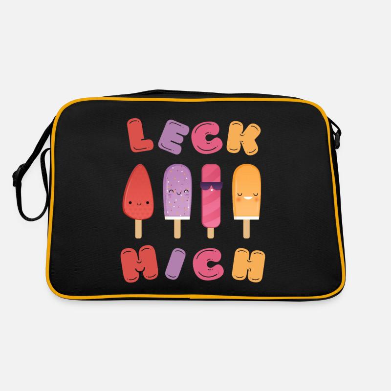 LECK MICH Retro Tasche