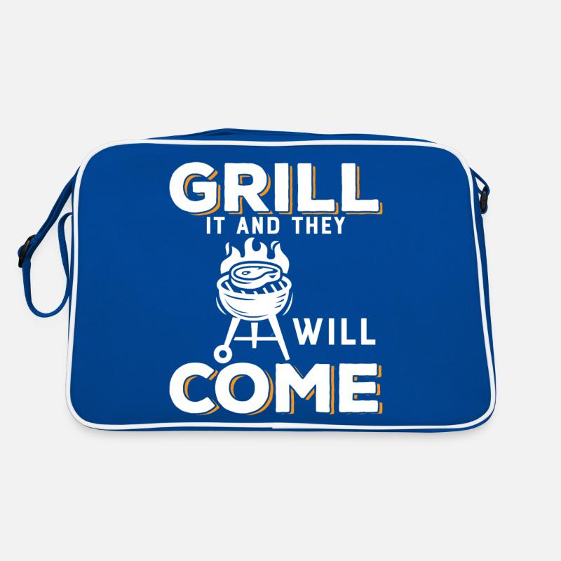 Grill It And They Will Come. Retro Bag