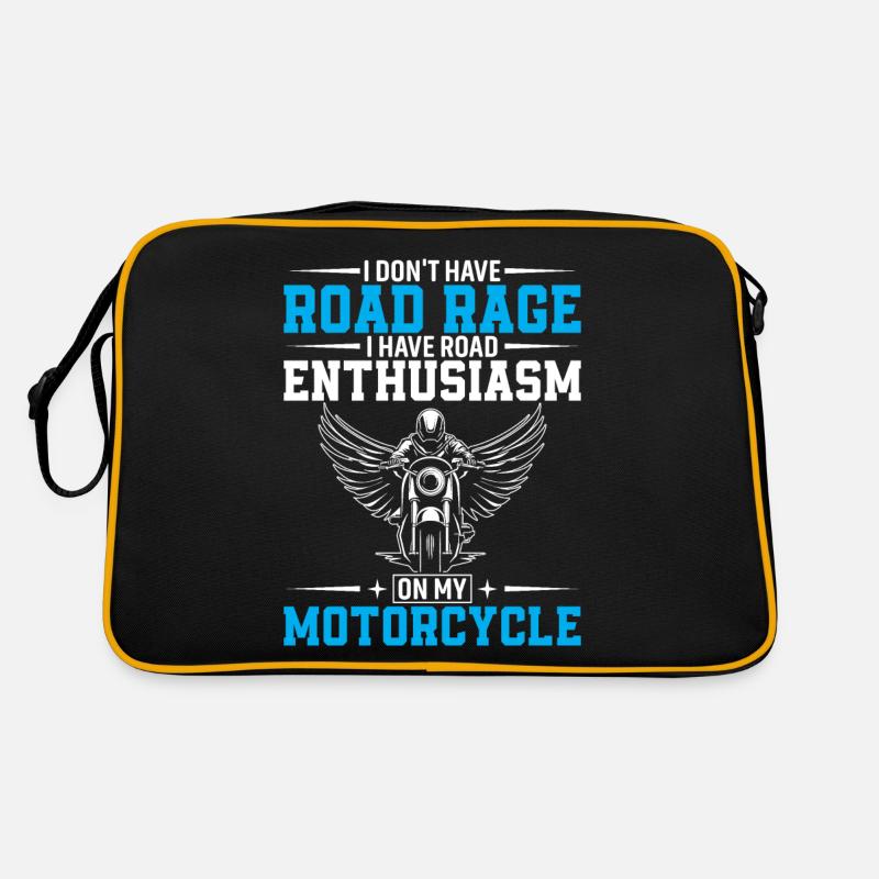 I Don't Have Road Rage, I Have Road Enthusiasm On Retro Bag