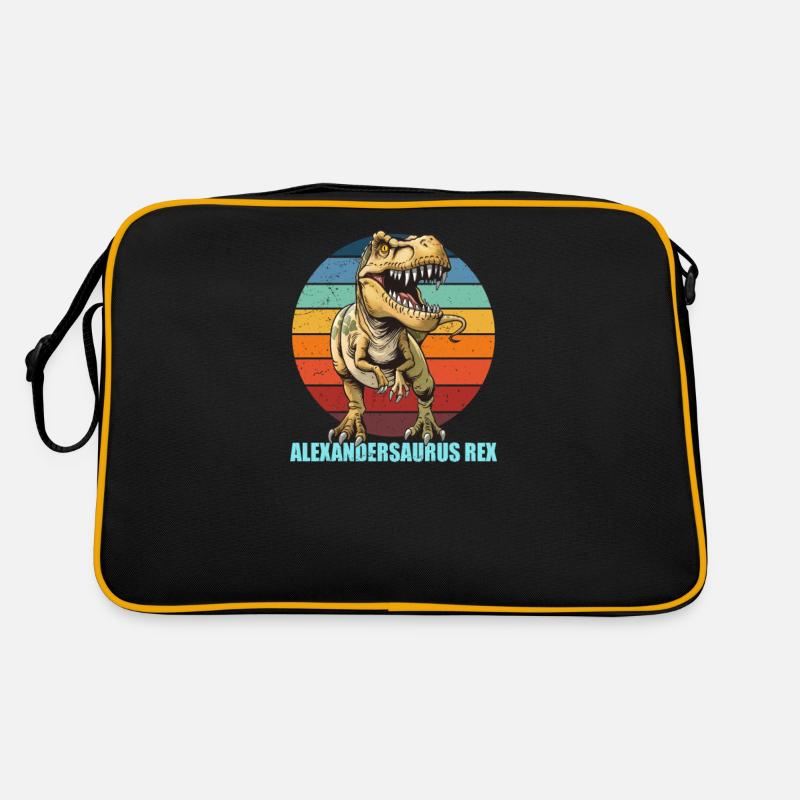 Alexandersaurus Rex Tyrannosaurus Rex Retro Bag