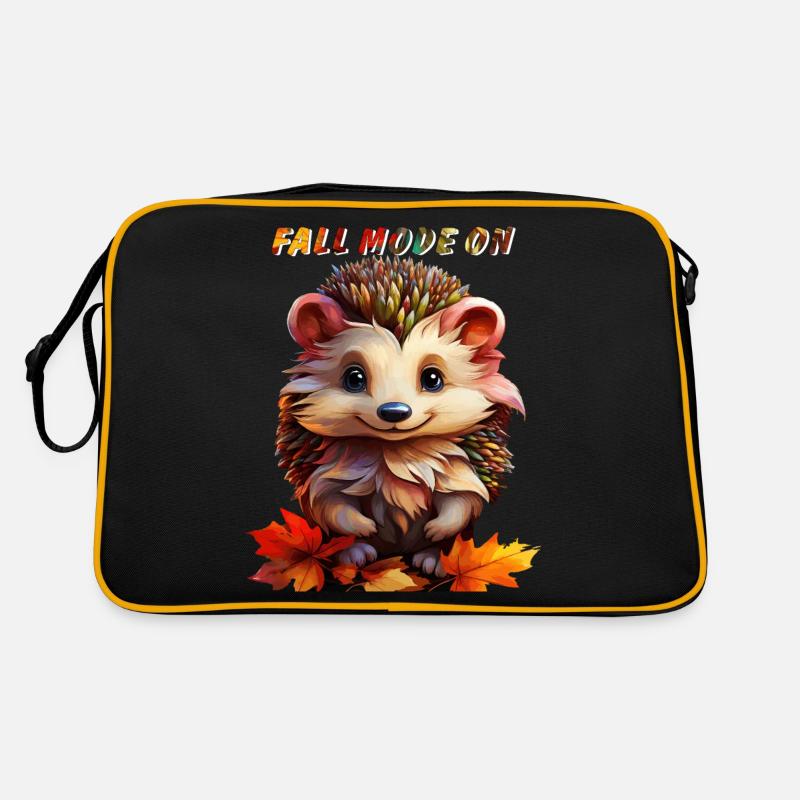 IGEL FALL MODE ON Retro Tasche
