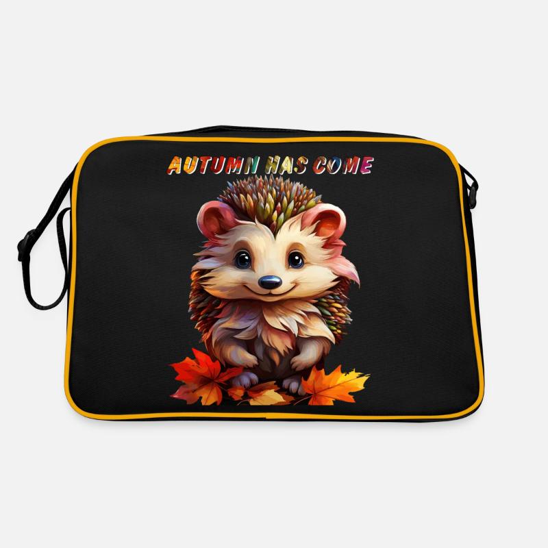 IGEL AUTUMN HAS COME Retro Tasche
