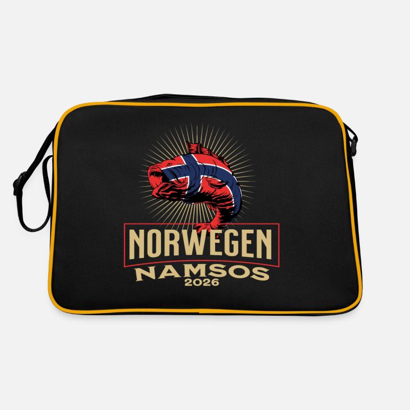 Norwegen Namsos 2026 Retro Tasche