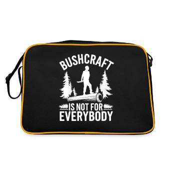 Bushcraft - Retro Bag - black/gold - Back