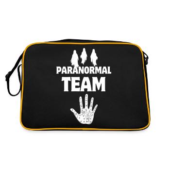 Paranormal Team Ghost Hunter Witches Investigation - Retro Bag - black/gold - Back