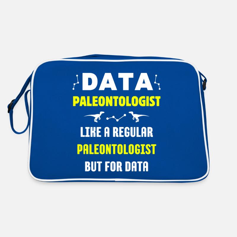 DATA DINOSAUR PALEONTOLOGIST FUNNY SCIENCE Retro Bag