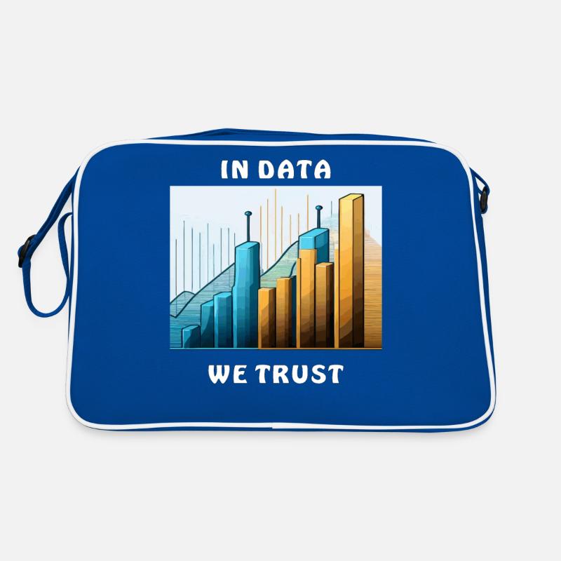 IN DATA WE TRUST Retro Bag