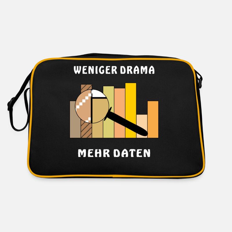 MOINS DE DRAME, PLUS DE DONNÉES Sac Retro