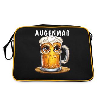 SENSE OF PROPORTION - Retro Bag - black/gold - Back